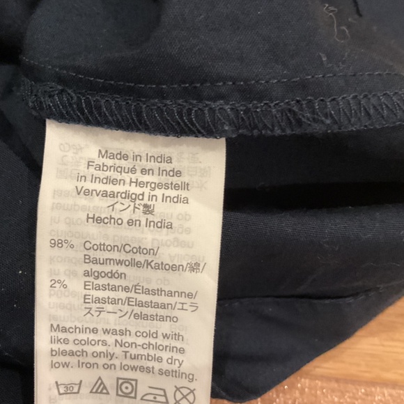 J Crew Factory Navy Blue Dress Size 2 - Picture 5 of 7